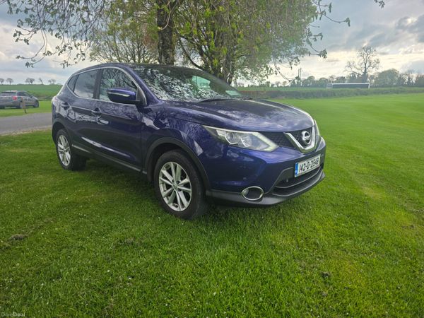 Nissan Qashqai Hatchback, Petrol, 2014, Blue