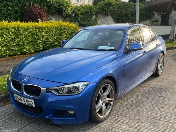 BMW 3-Series Saloon, Petrol Plug-in Hybrid, 2016, Blue