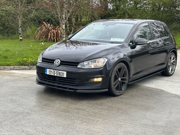 Volkswagen Golf Hatchback, Diesel, 2017, Black