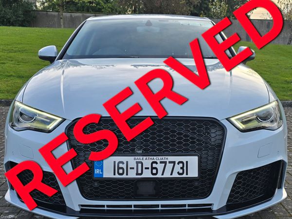 Audi A3 Saloon, Petrol, 2016, White