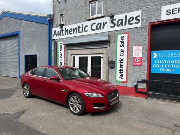 Jaguar XF Saloon, Diesel, 2017, Red