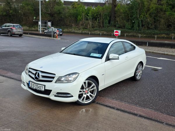 Mercedes-Benz C-Class Coupe, Diesel, 2012, White
