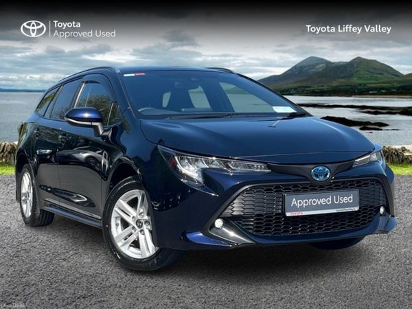 Toyota Corolla Estate, Petrol Hybrid, 2023, Blue