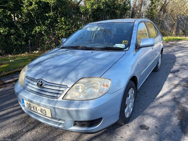 Toyota Corolla Saloon, Petrol, 2006, Blue