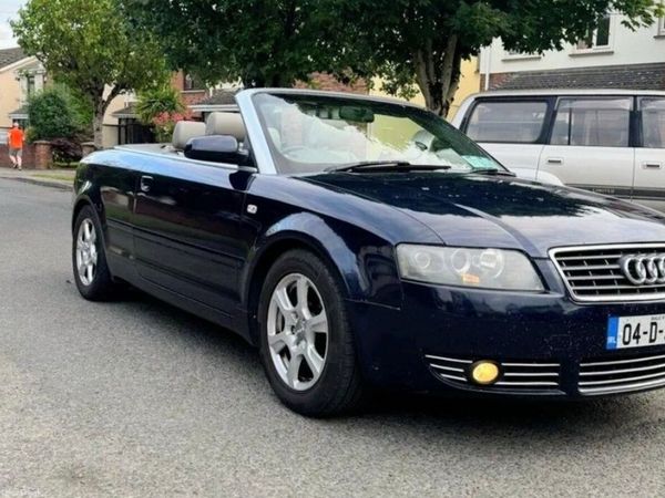 Audi A4 Convertible, Petrol, 2004, Blue