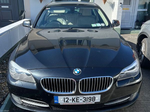 BMW 5-Series Saloon, Diesel, 2012, Black
