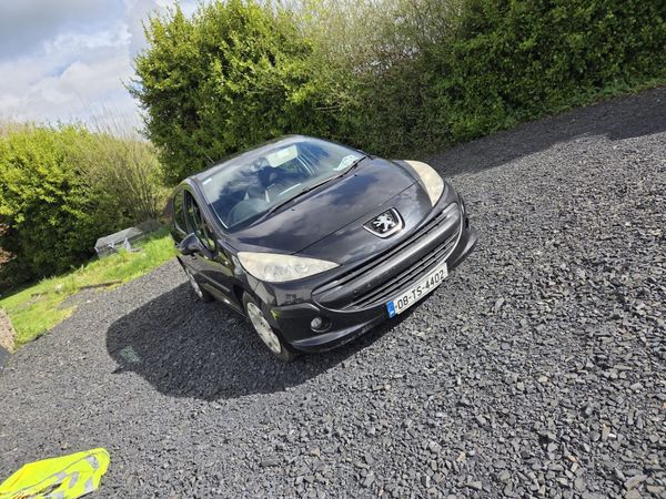 Peugeot 207 Hatchback, Diesel, 2008, Black