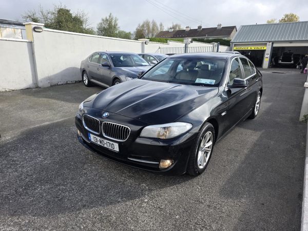 BMW 5-Series Saloon, Diesel, 2013, Black