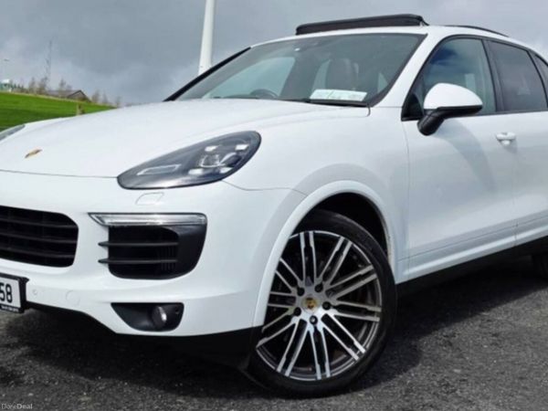 Porsche Cayenne SUV, Diesel, 2018, White