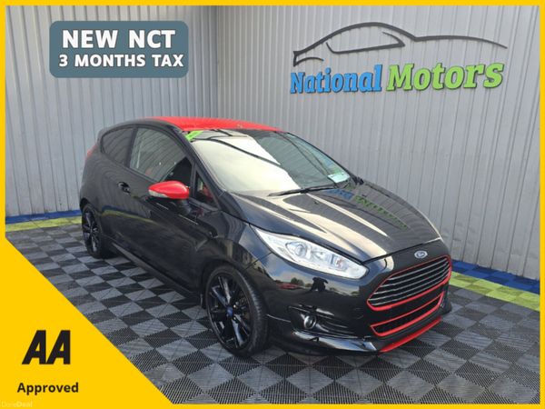 Ford Fiesta Hatchback, Petrol, 2016, Black