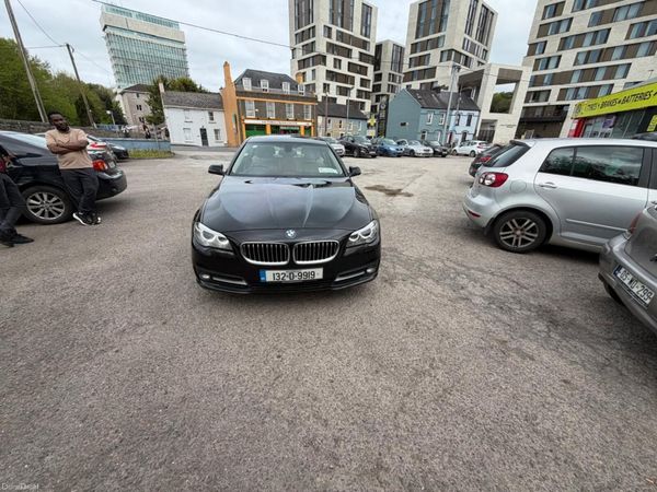 BMW 5-Series Saloon, Diesel, 2013, Black