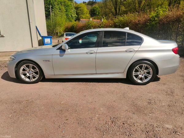 BMW 5-Series Saloon, Diesel, 2012, Silver