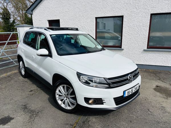 Volkswagen Tiguan SUV, Diesel, 2015, White