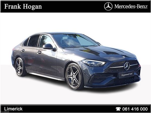 Mercedes-Benz C-Class Saloon, Diesel Hybrid, 2023, Grey