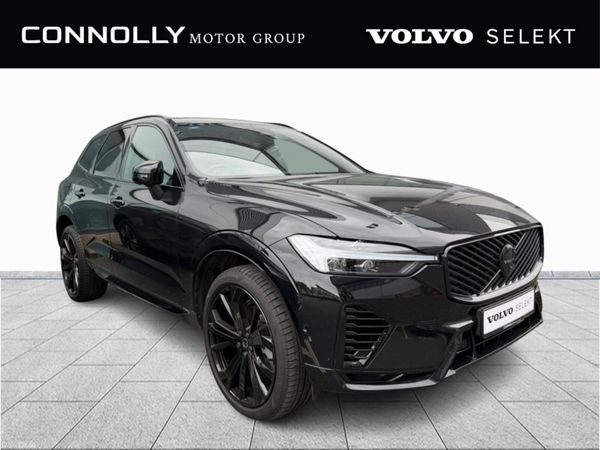 Volvo XC60 SUV, Petrol Plug-in Hybrid, 2025, Black