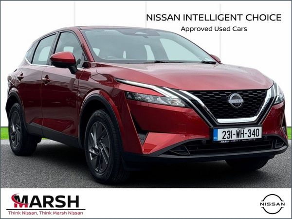 Nissan Qashqai SUV, Petrol, 2023, Red