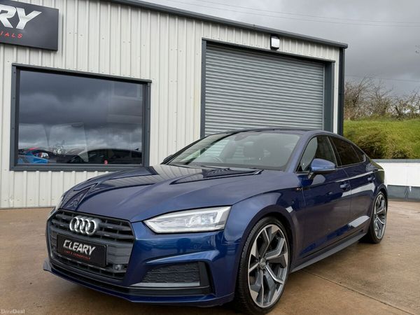 Audi A5 Hatchback, Diesel, 2018, Blue