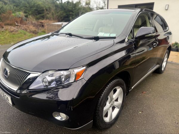 Lexus RX SUV, Petrol Hybrid, 2011, Black