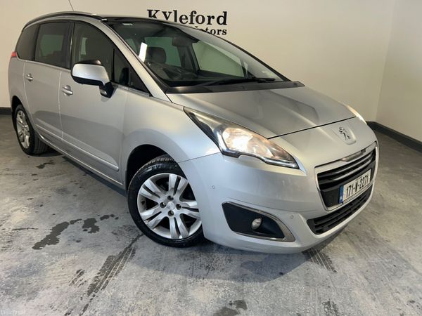 Peugeot 5008 MPV, Diesel, 2017, Grey
