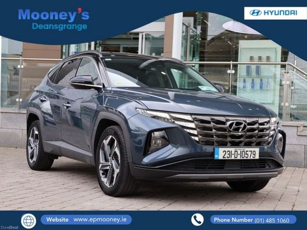 Hyundai Tucson SUV, Petrol Hybrid, 2023, Blue