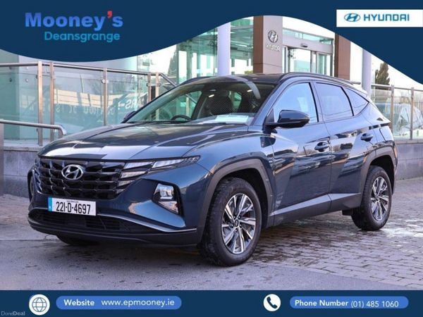 Hyundai Tucson SUV, Petrol Hybrid, 2022, Blue