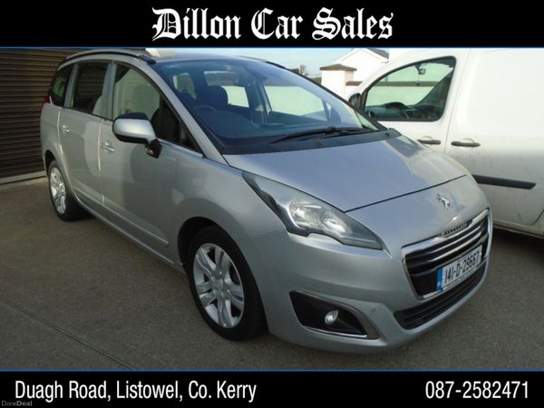 Peugeot 5008 MPV, Diesel, 2014, Grey