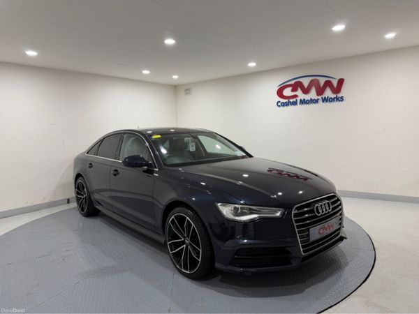 Audi A6 Saloon, Diesel, 2017, Blue
