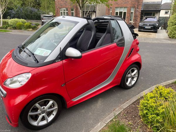 Smart Fortwo Convertible, Petrol, 2012, Red