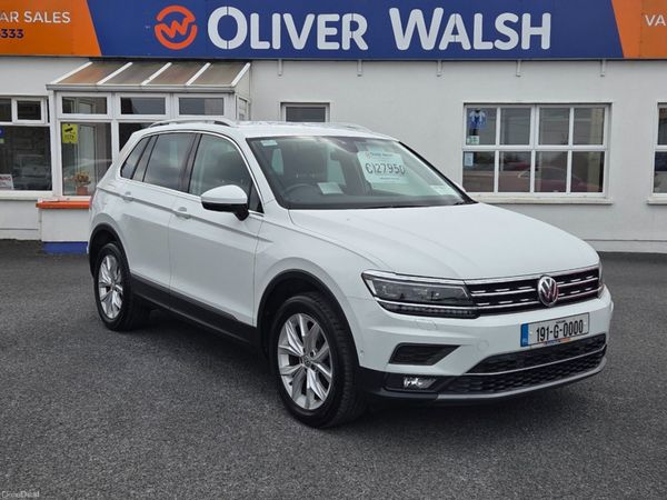 Volkswagen Tiguan SUV, Diesel, 2019, White