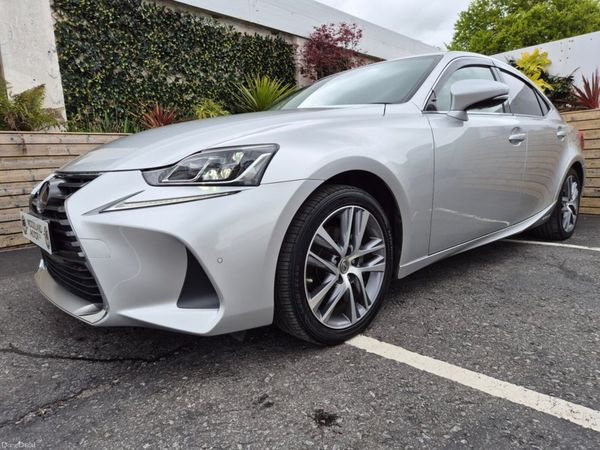 Lexus IS Saloon, Petrol Hybrid, 2020, Silver