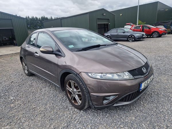 Honda Civic Hatchback, Petrol, 2012, Beige