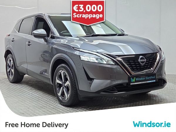 Nissan Qashqai MPV, Petrol Hybrid, 2023, Grey