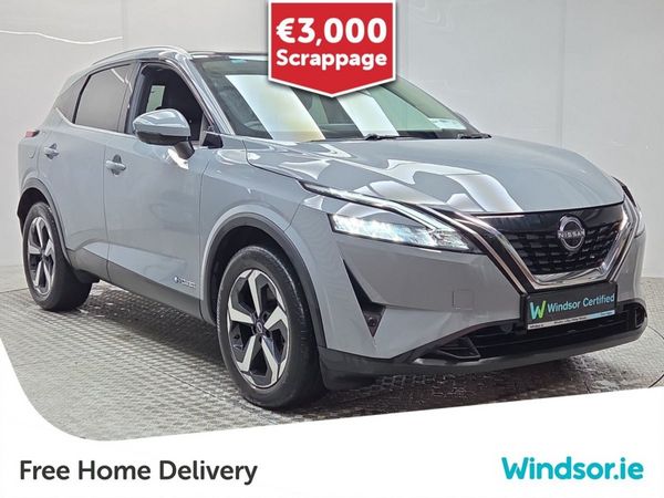 Nissan Qashqai MPV, Petrol Hybrid, 2024, Grey