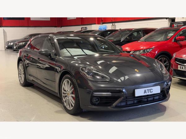 Porsche Panamera Estate, Petrol, 2018, Grey