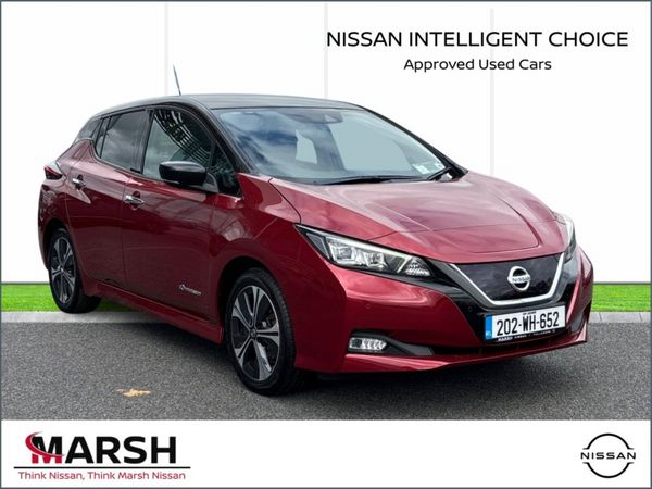 Nissan Leaf Hatchback, Electric, 2020, Red