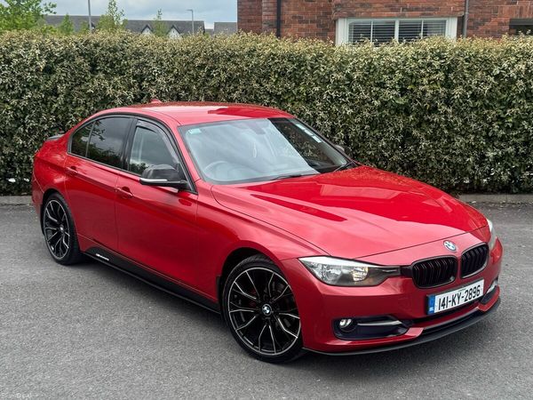 BMW 3-Series Saloon, Diesel, 2014, Red