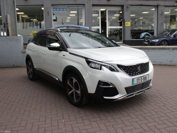 Peugeot 3008 MPV, Diesel, 2017, White