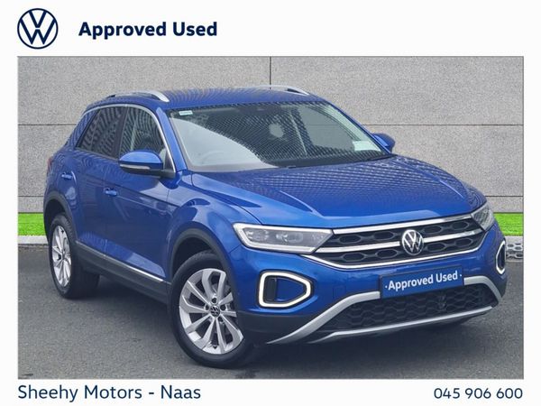 Volkswagen T-Roc SUV, Petrol, 2024, Blue
