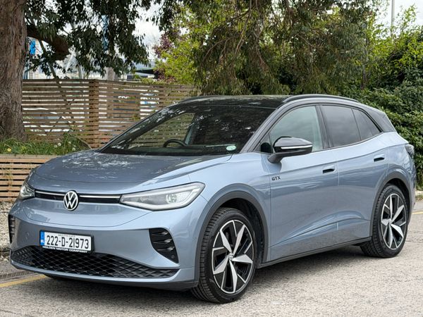 Volkswagen ID.4 SUV, Electric, 2022, Blue