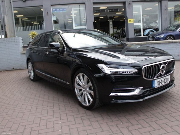 Volvo V90 Estate, Petrol, 2019, Black