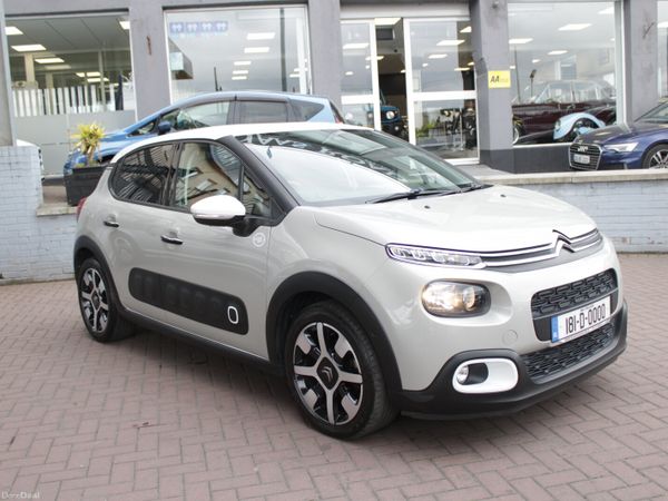 Citroen C3 Hatchback, Petrol, 2018, Grey