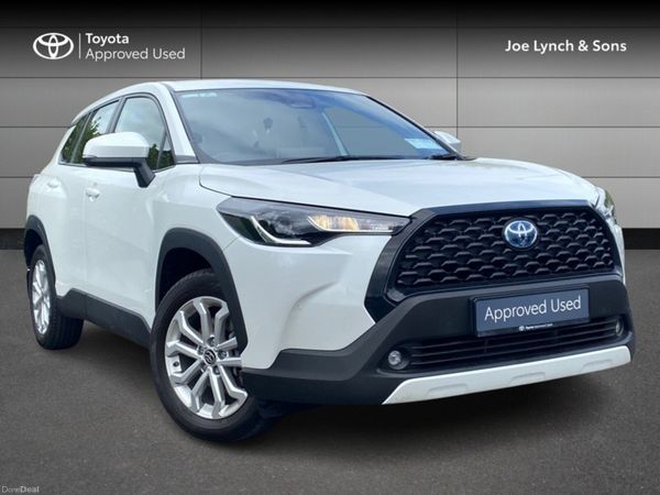 Toyota Corolla Cross Hatchback, Petrol Hybrid, 2024, White
