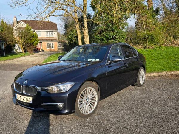 BMW 3-Series Saloon, Diesel, 2014, Blue