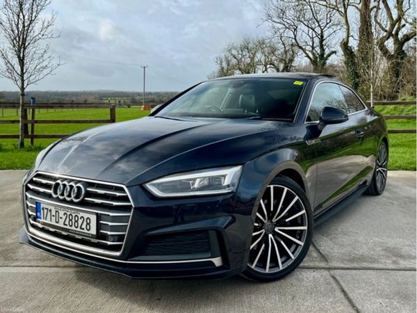Audi A5 Coupe, Diesel, 2017, Blue