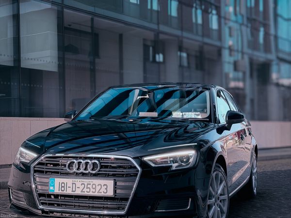 Audi A3 Hatchback, Petrol, 2018, Black