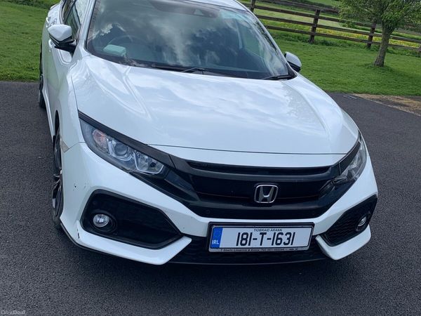 Honda Civic Hatchback, Diesel, 2018, White