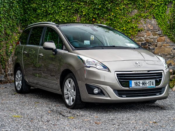 Peugeot 5008 MPV, Diesel, 2016, Grey