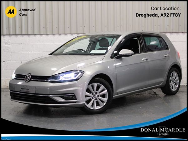 Volkswagen Golf Hatchback, Petrol, 2017, Silver