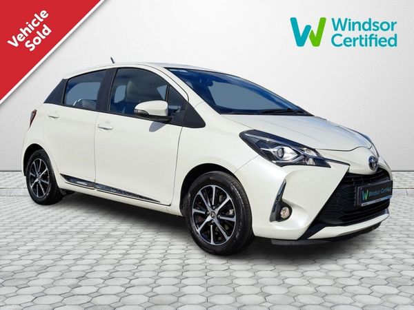 Toyota Yaris Hatchback, Petrol, 2018, White