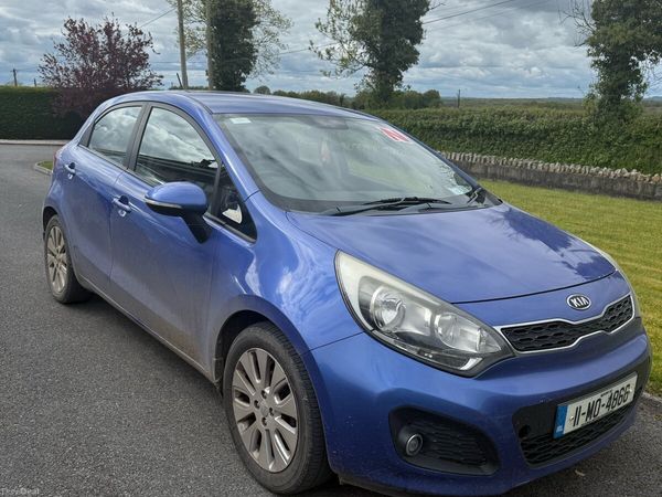 Kia Rio Hatchback, Diesel, 2011, Blue